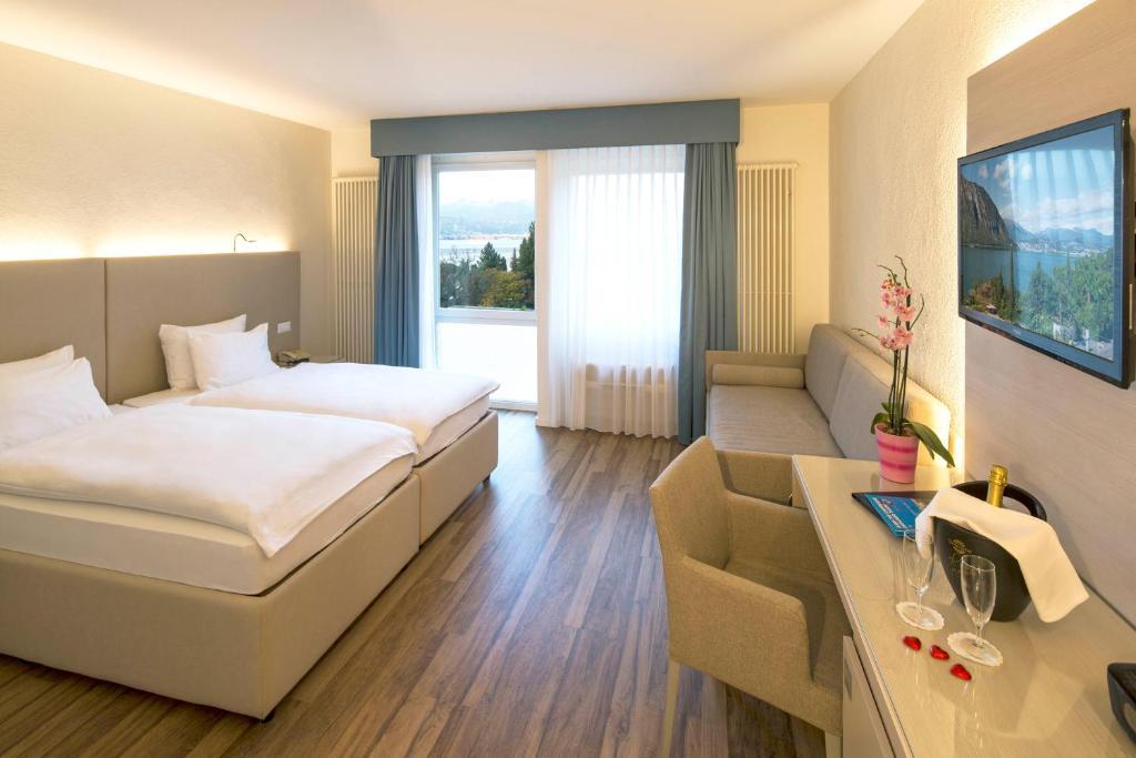 Hotel Campione Bissone Eksteriør bilde