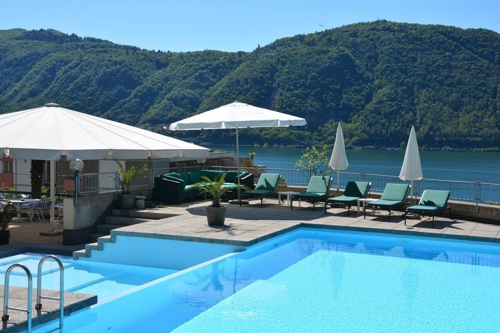 Hotel Campione Bissone Eksteriør bilde